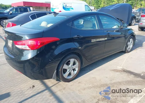 2013 Hyundai Elantra Gls из США, поврежденный, VIN 5NPDH4AE8DH384968